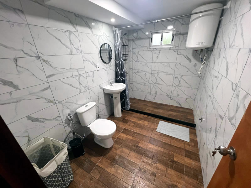 Baño del apartamento